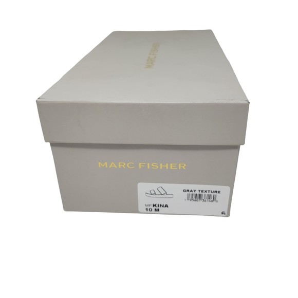 Marc Fisher NEW Womens Keena Gray Open Toe Slipper Sandals Slides size 10M NIB - Picture 6 of 6